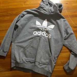 Adidas grey sweatshirt, size M, barely worn
